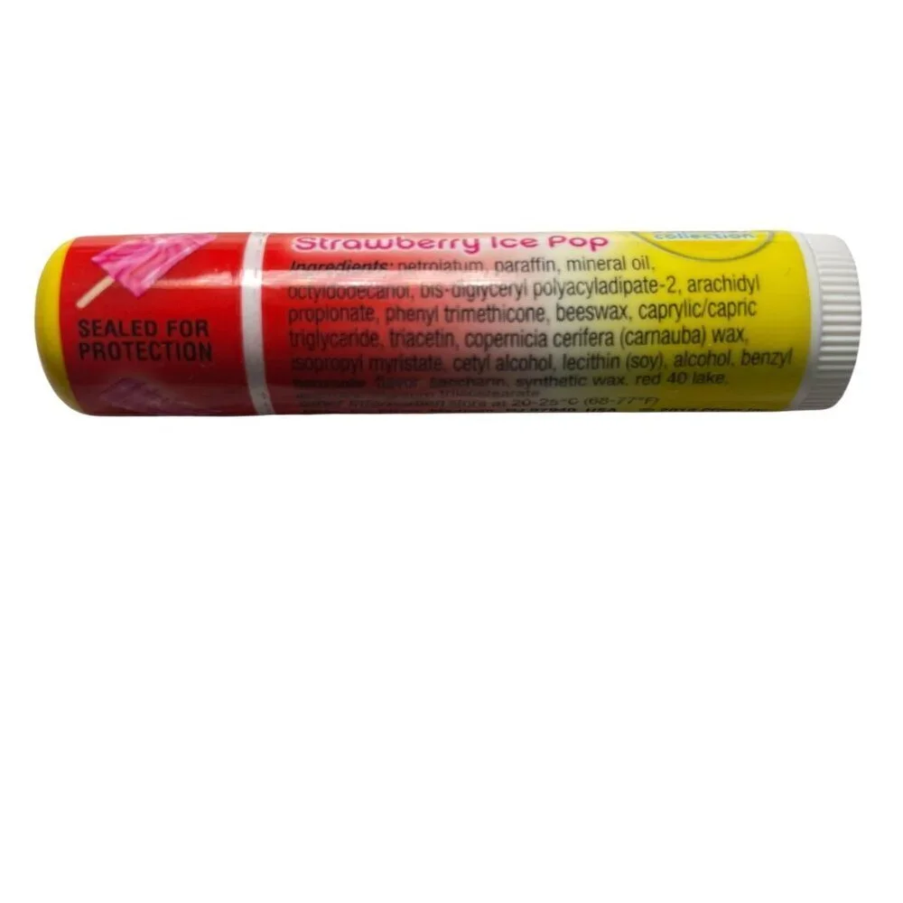 5-Pack ChapStick Strawberry Ice Pop Limited Edition I ♥ Summer Collection – New
